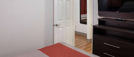 Desk, iron/ironing board, free WiFi, bed sheets