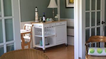 Luxury Cottage, 2 Bedrooms, Patio, Bay View (Near Beach) | Living area | 52-inch flat-screen TV with satellite channels, TV, pay movies