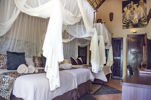 Family Room | Premium bedding, pillow-top beds, minibar, in-room safe - African Rock Lodge (Hoedspruit)
