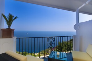 Superior Double Room, Sea View | View from room - Boutique Hotel Villa Gianlica (Praiano)