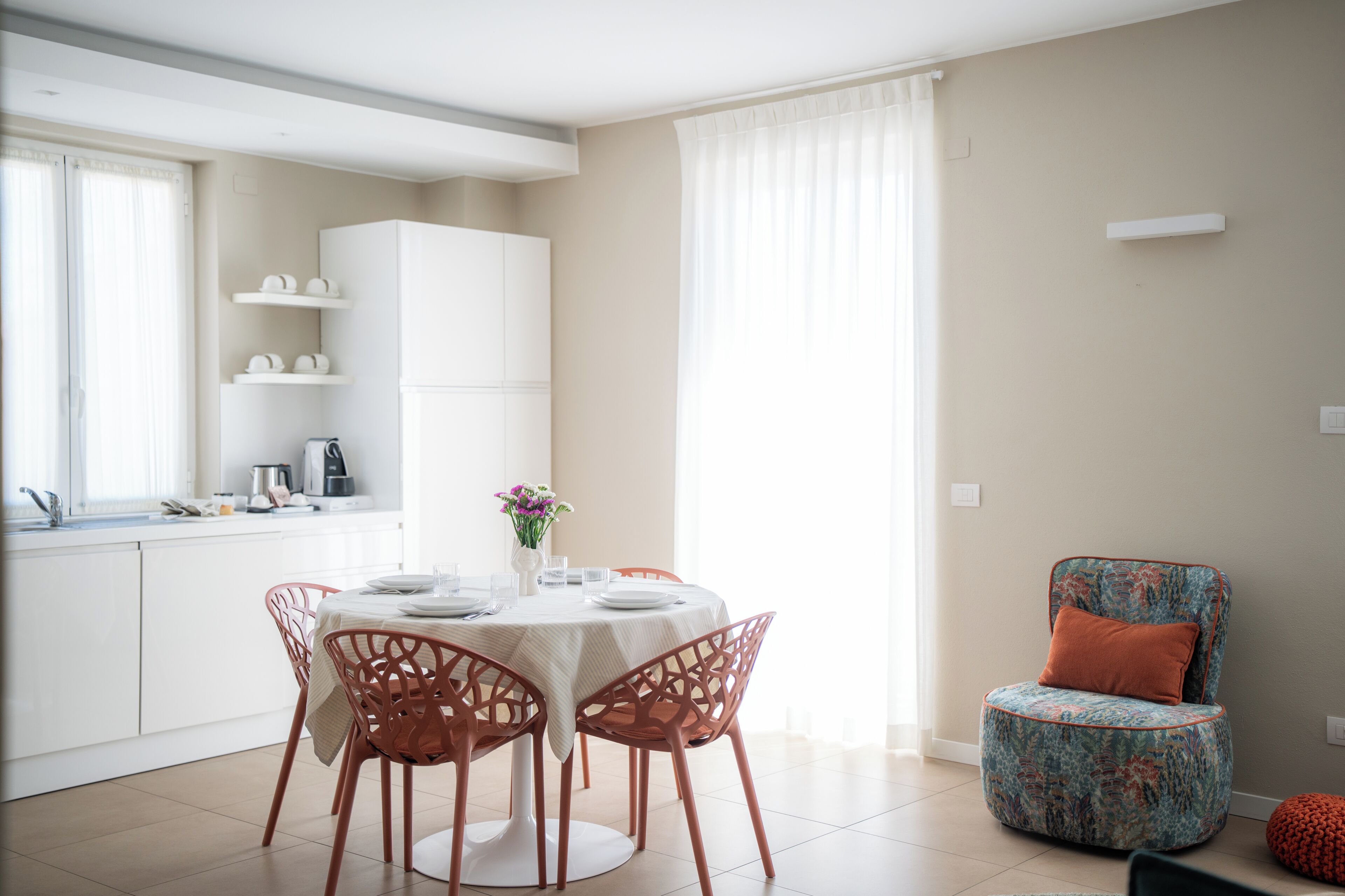 Apartment, 2 Bedrooms | Private kitchen | Espresso maker, full-sized fridge, microwave, oven