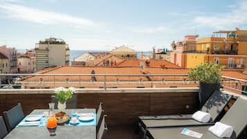 Attico, 2 camere da letto | Terrazza/patio