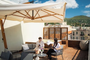 Penthouse, 2 habitaciones | Terraza o patio