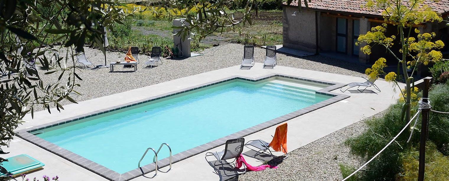 Seasonal outdoor pool