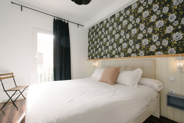 Double Room, Balcony | Blackout drapes, iron/ironing board, free cribs/infant beds, free WiFi