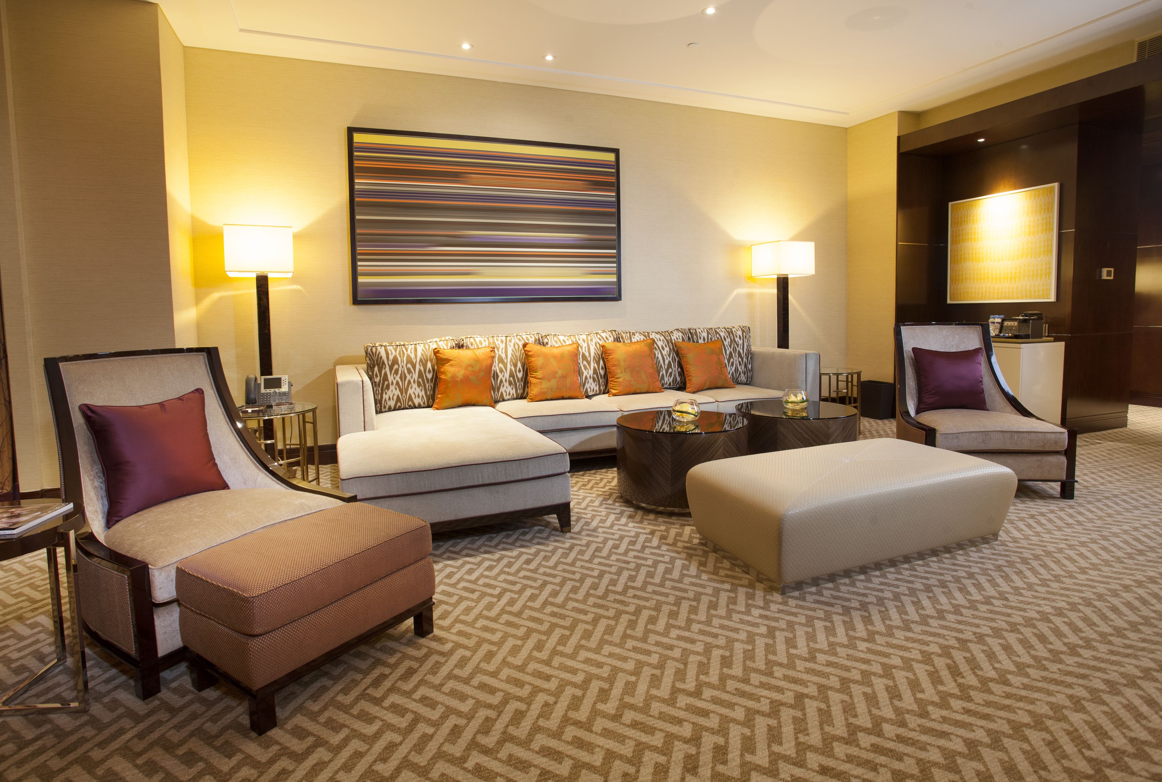 premier suite | living area | tv, pay films, mp3 dock