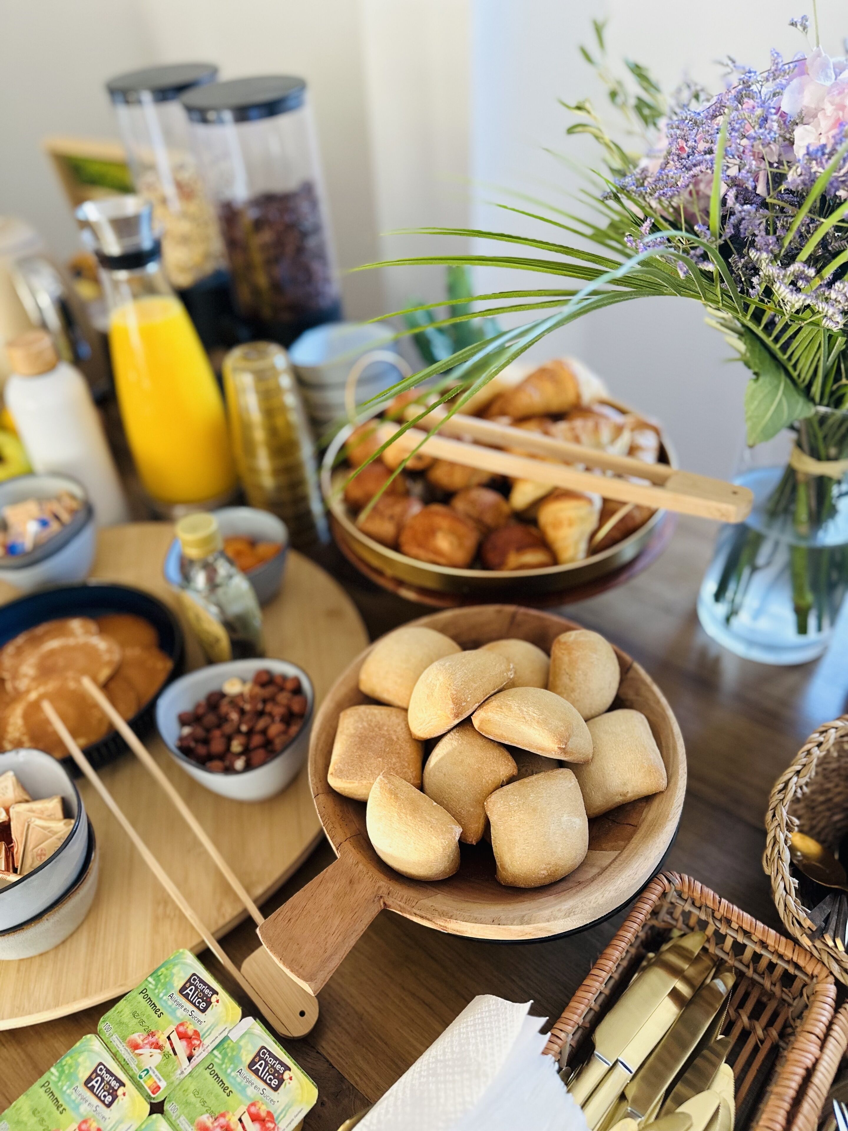 Desayuno estilo bufé