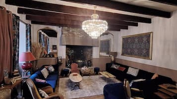 Sala de estar en el lobby