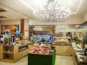Daily buffet breakfast (EUR 10 per person)