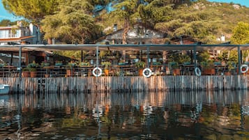 Majoituspaikan julkisivu