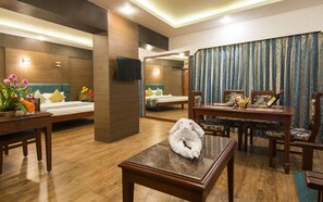 Princess Suite | In-room safe, desk, laptop workspace, soundproofing - Shenbaga Hotel and Convention Centre (Puducherry)
