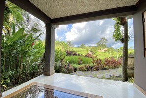 Vue depuis le balcon