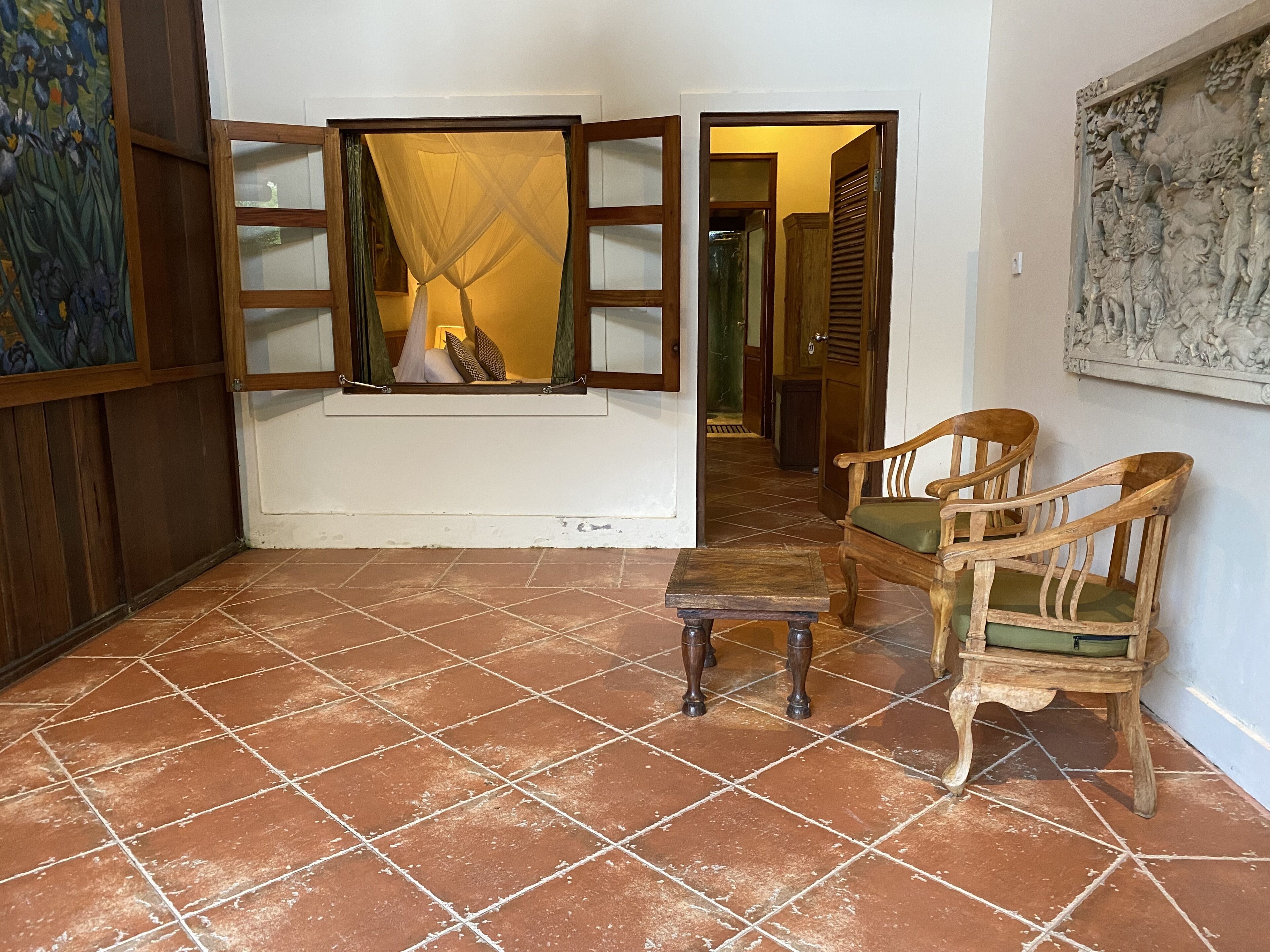 double room, pool view (2) | terrace/patio