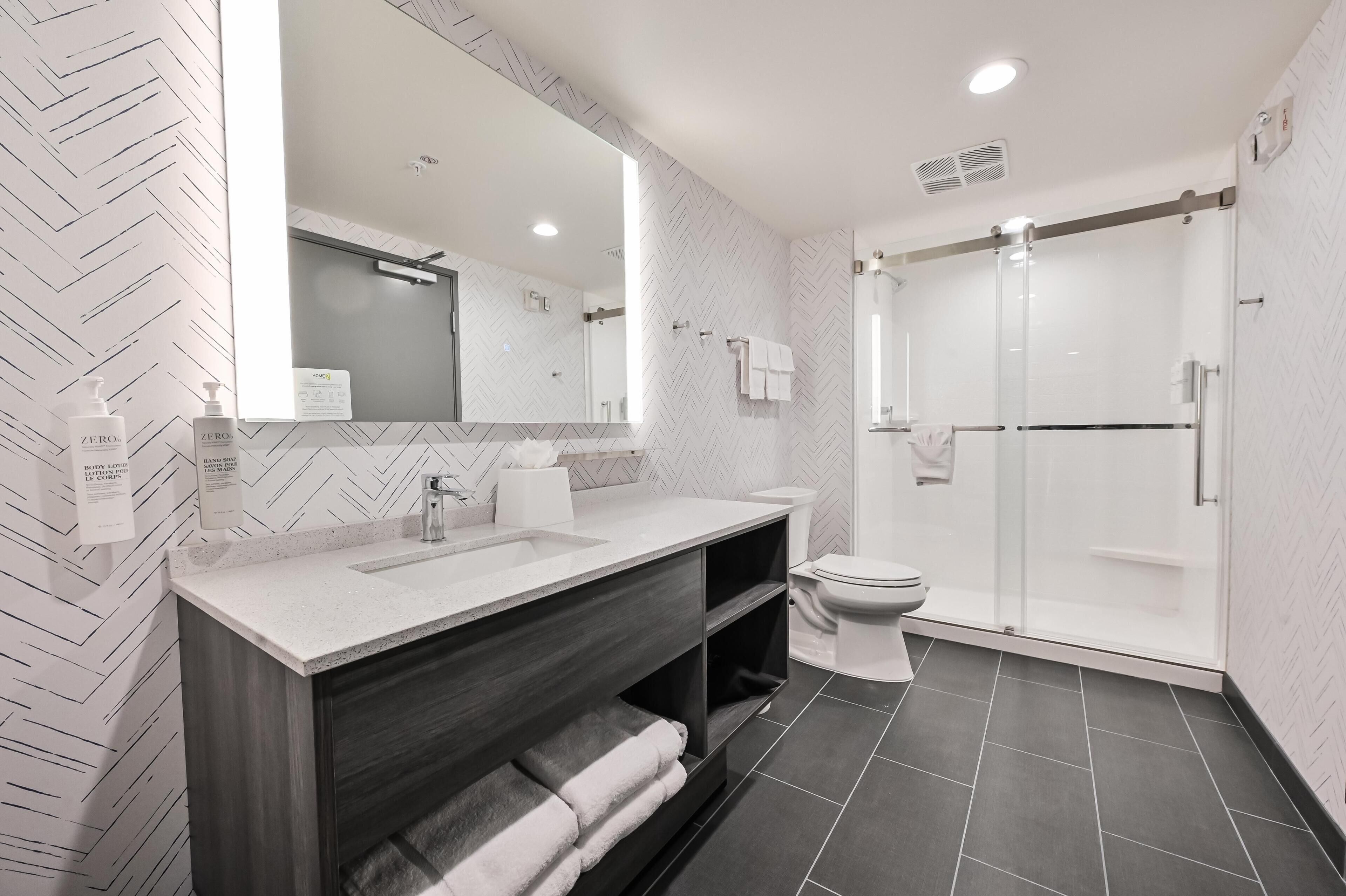 Douche de la salle de bain