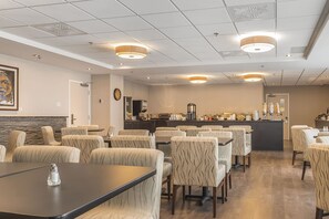 Free buffet breakfast