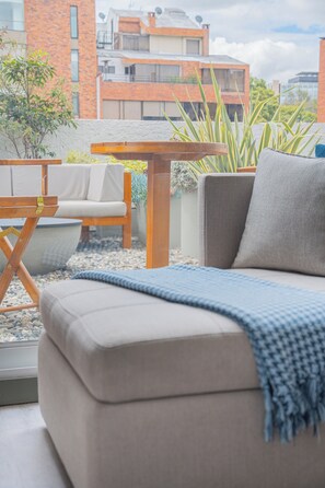 Suite con Terraza 1 King bed, 2 pax | Terrasse/Patio