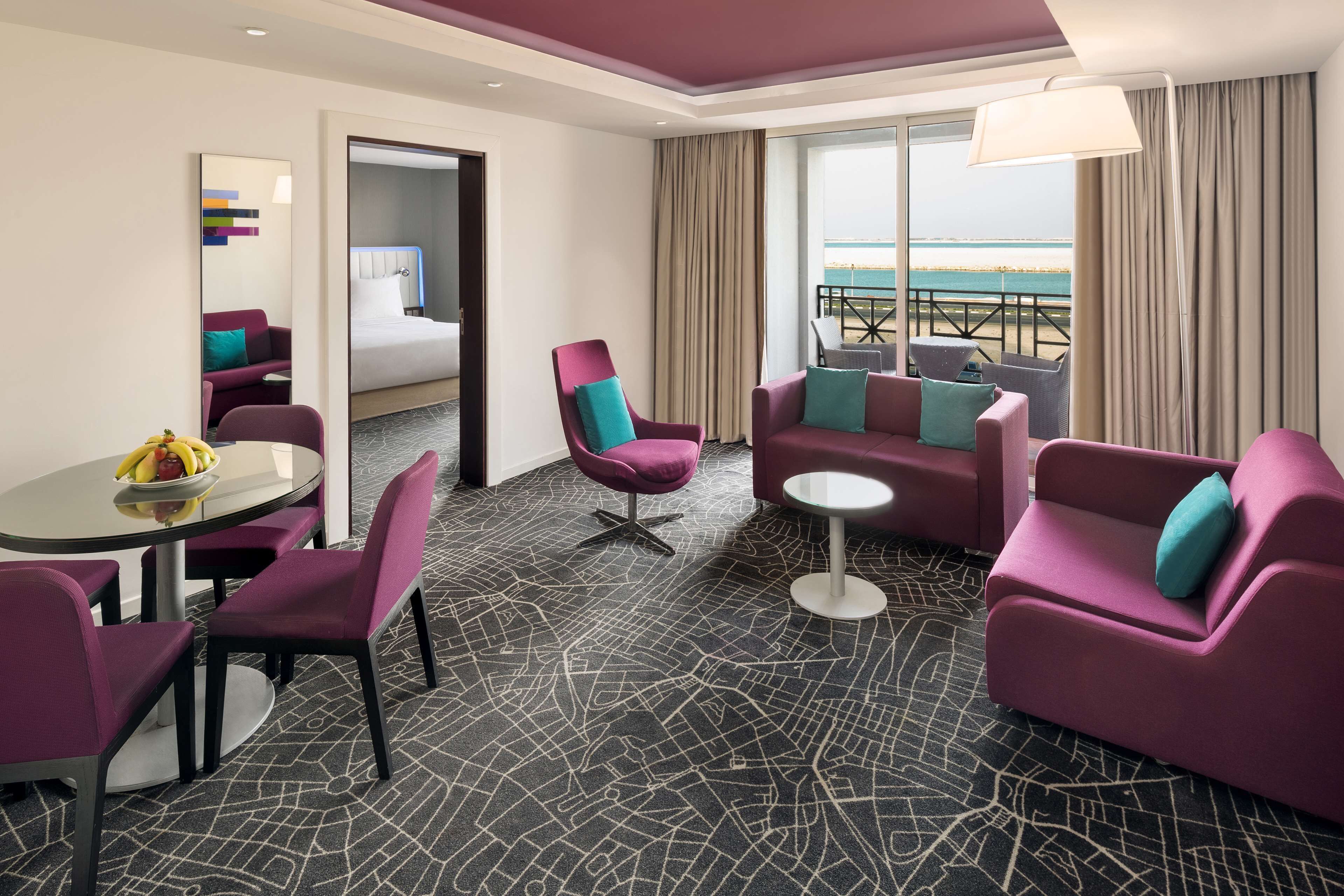 Suite, 1 Bedroom, Balcony, Sea View | Minibar, in-room safe, desk, laptop workspace