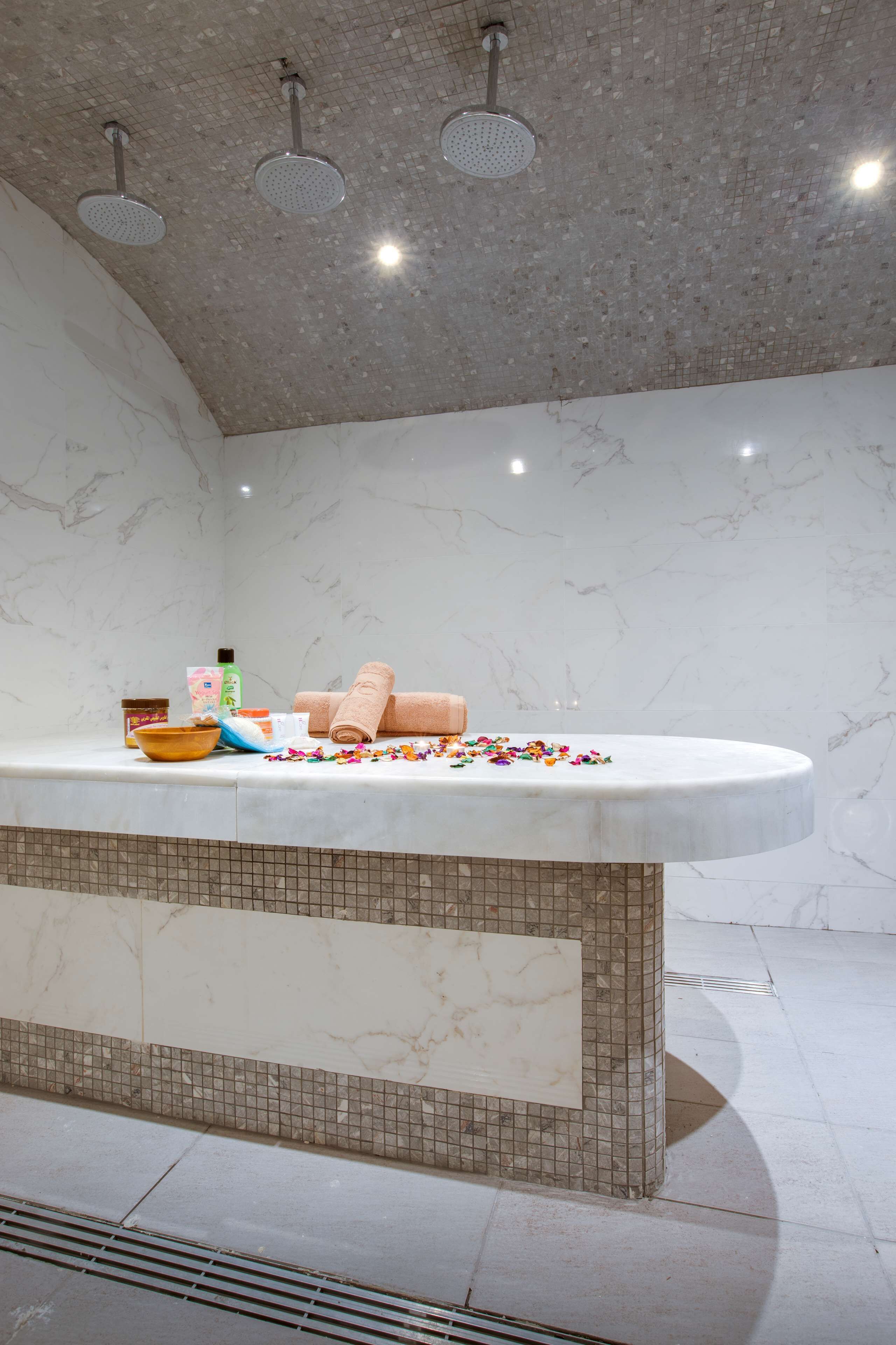 turkish bath/hammam, 9 treatment rooms