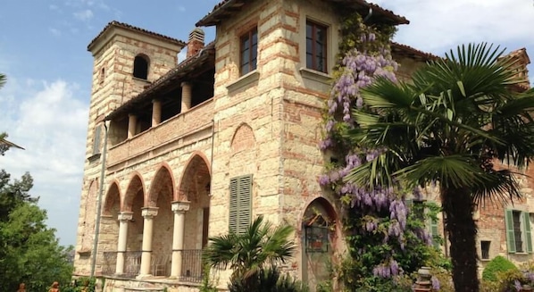 Majoituspaikan julkisivu