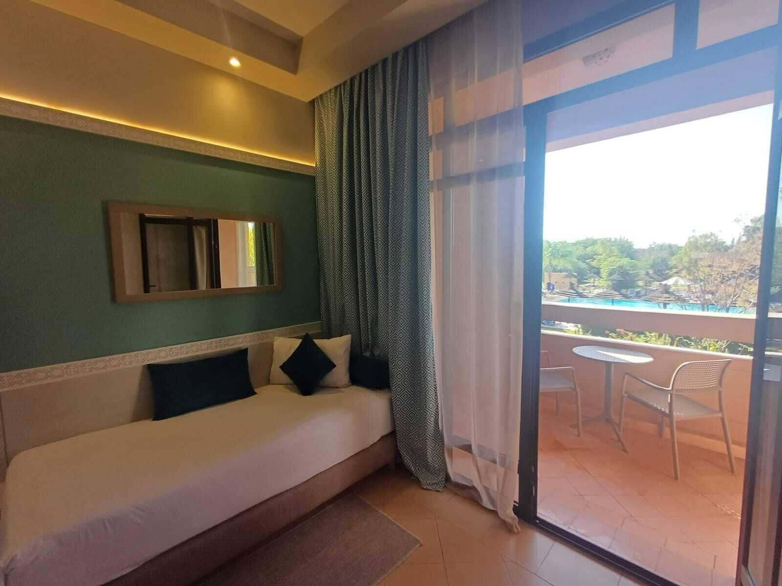 Habitación doble | Terraza o patio