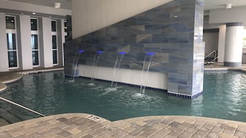 Indoor pool, outdoor pool