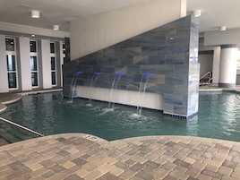Indoor pool, outdoor pool