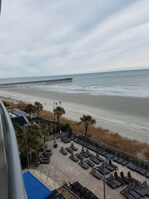 Apartamento, 1 habitación, balcón, frente al mar | Vistas del balcón