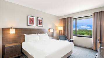 Lakens van Egyptisch katoen, luxe beddengoed, een kluis op de kamer