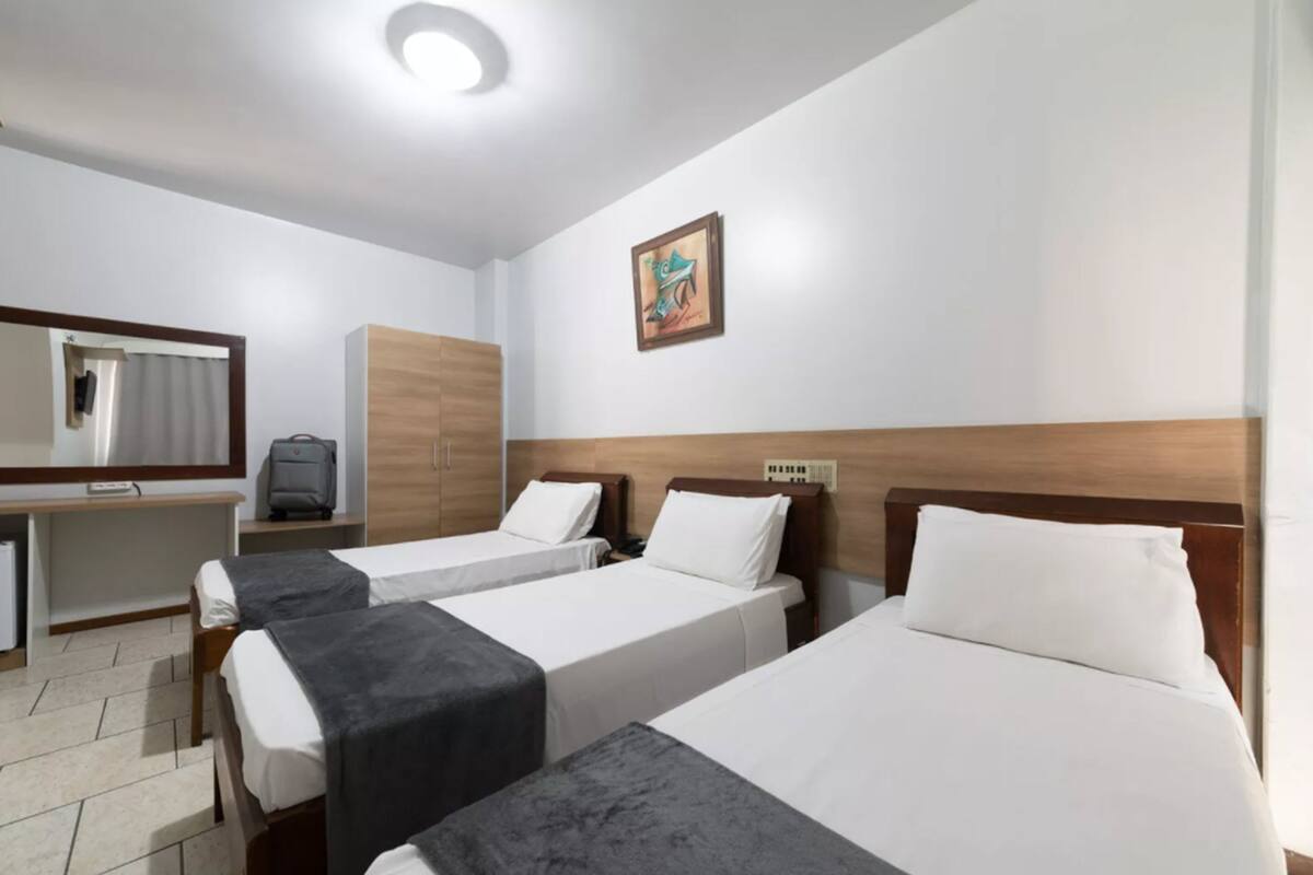 Standard Triple Room, 3 Twin Beds | In-room safe, desk, blackout drapes, WiFi (free)