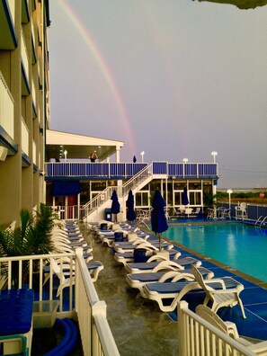 Alberca al aire libre 