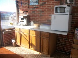 Refrigerador, microondas