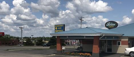 Voorkant van accommodatie