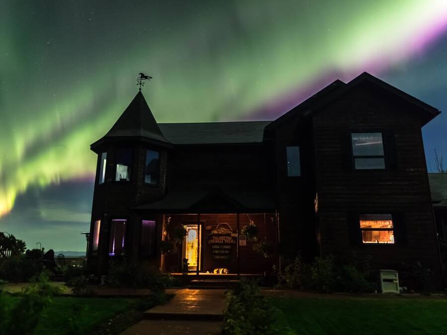Fachada de la propiedad