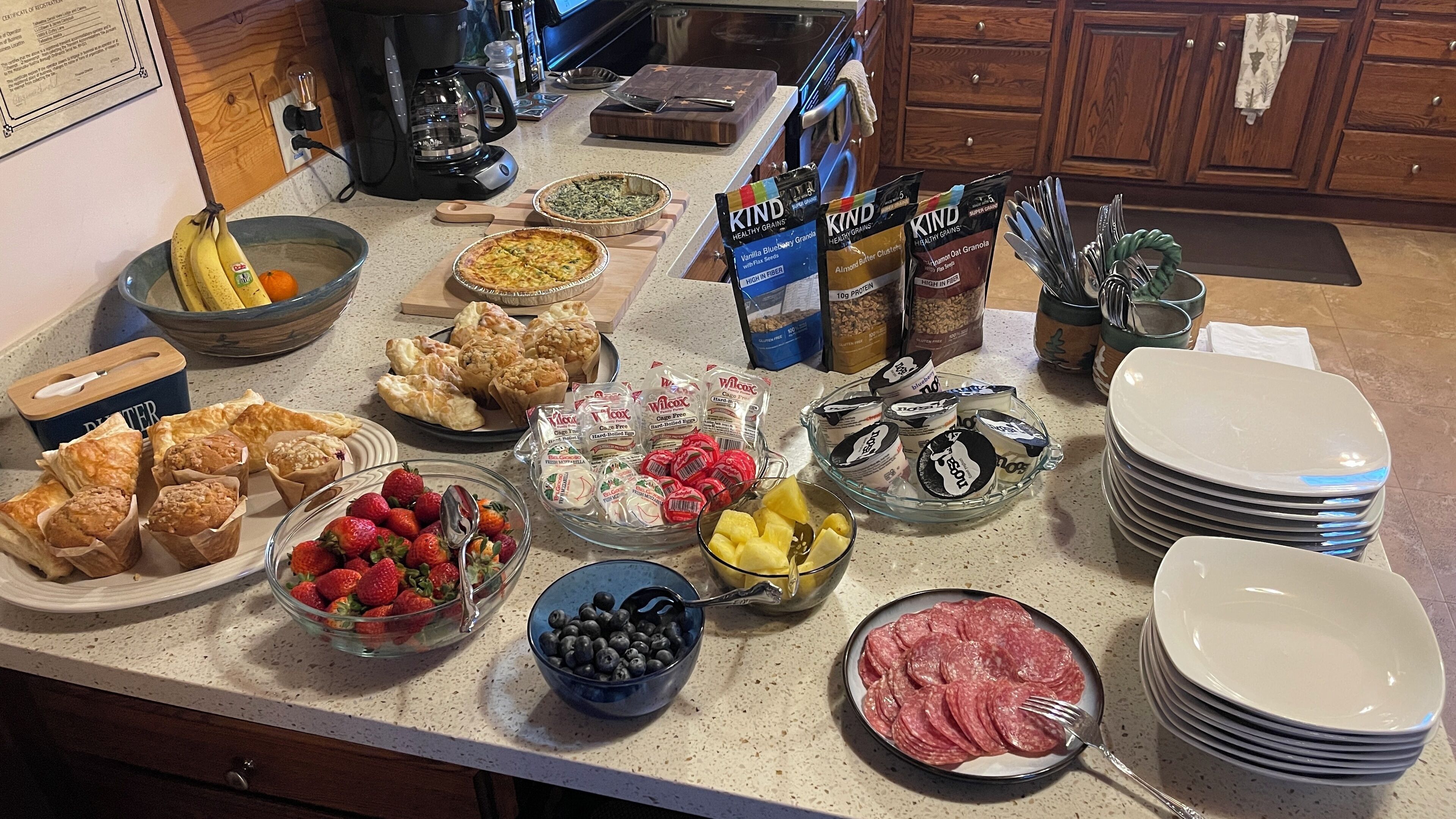 Desayuno continental incluido todos los días