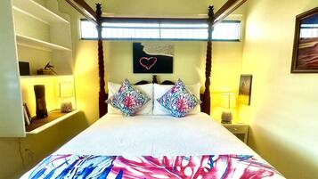 1 bedroom, premium bedding, individually decorated