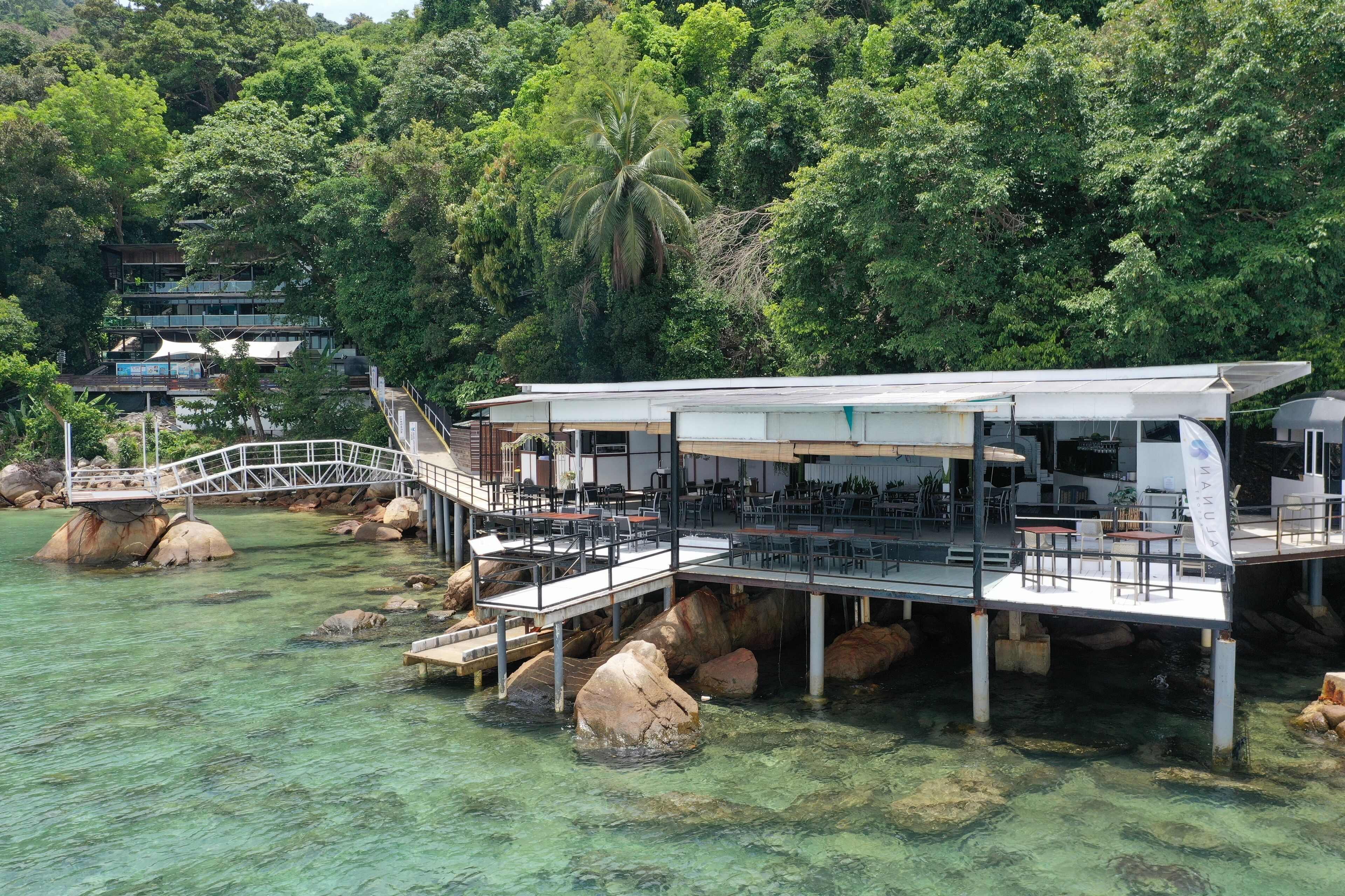 Ocean views, open daily