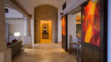 Sala de estar en el lobby