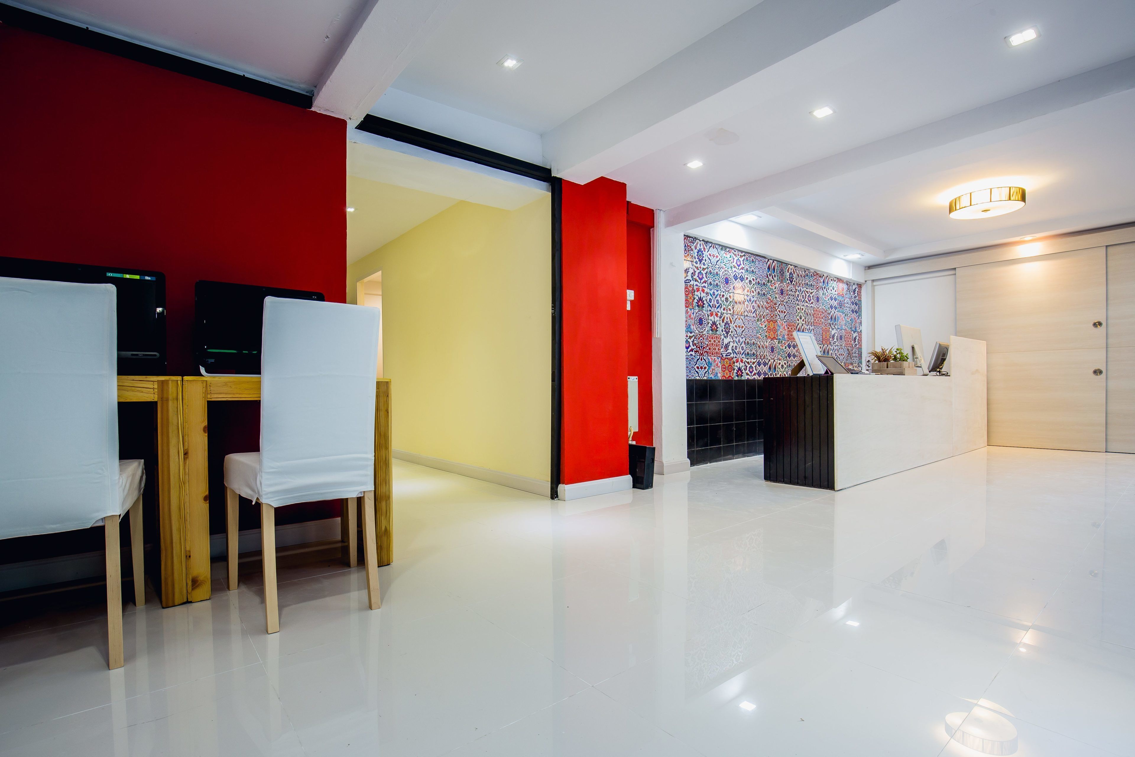 check-in/check-out kiosk