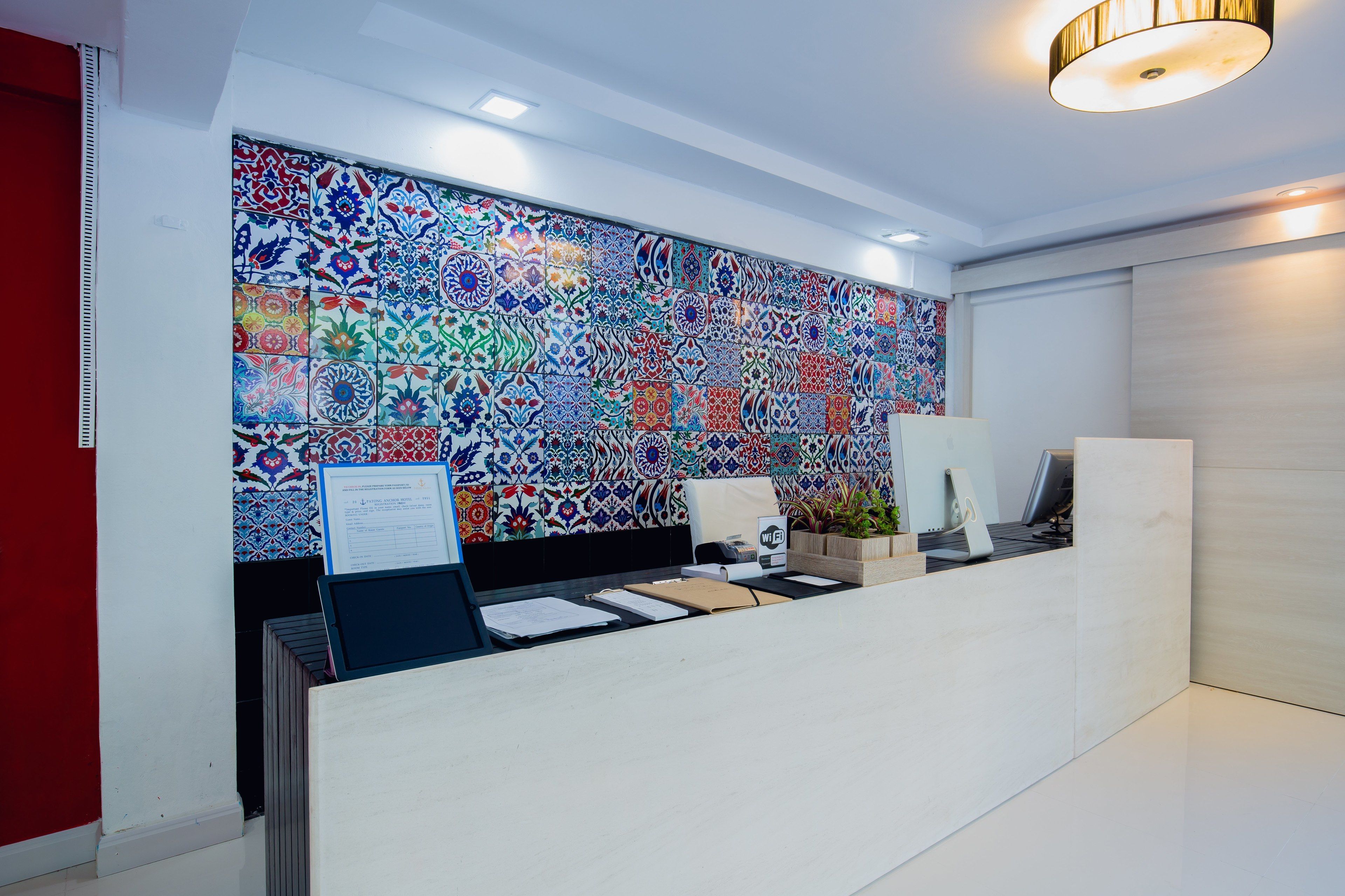 check-in/check-out kiosk