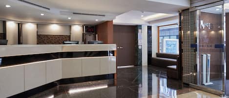 Sitzecke in der Lobby
