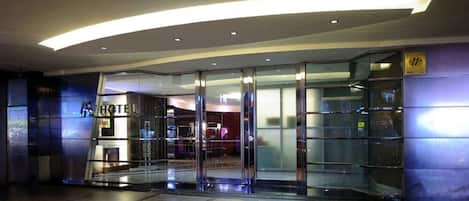 Entrée de l’hébergement