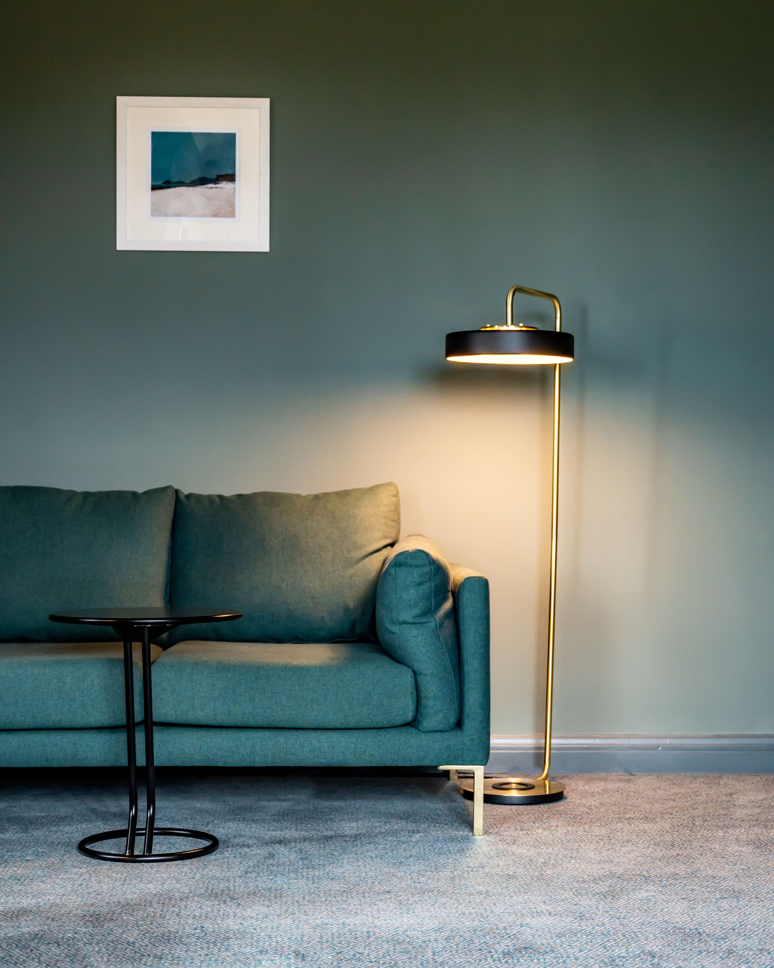 master suite | living area | flat-screen tv