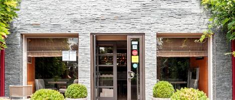 Fassade der Unterkunft