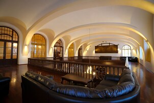 Sala de estar en el lobby