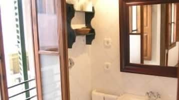 Double Room, Terrace | Bathroom sink