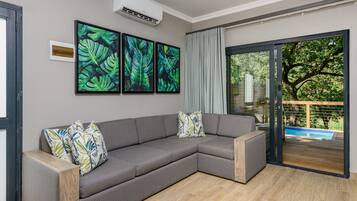 Luxe huisje | Woonruimte | Televisie