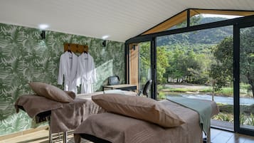 Body treatments, hot stone massages, deep-tissue massages, facials