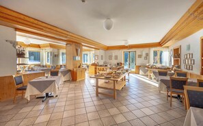 Daily buffet breakfast (EUR 7 per person)