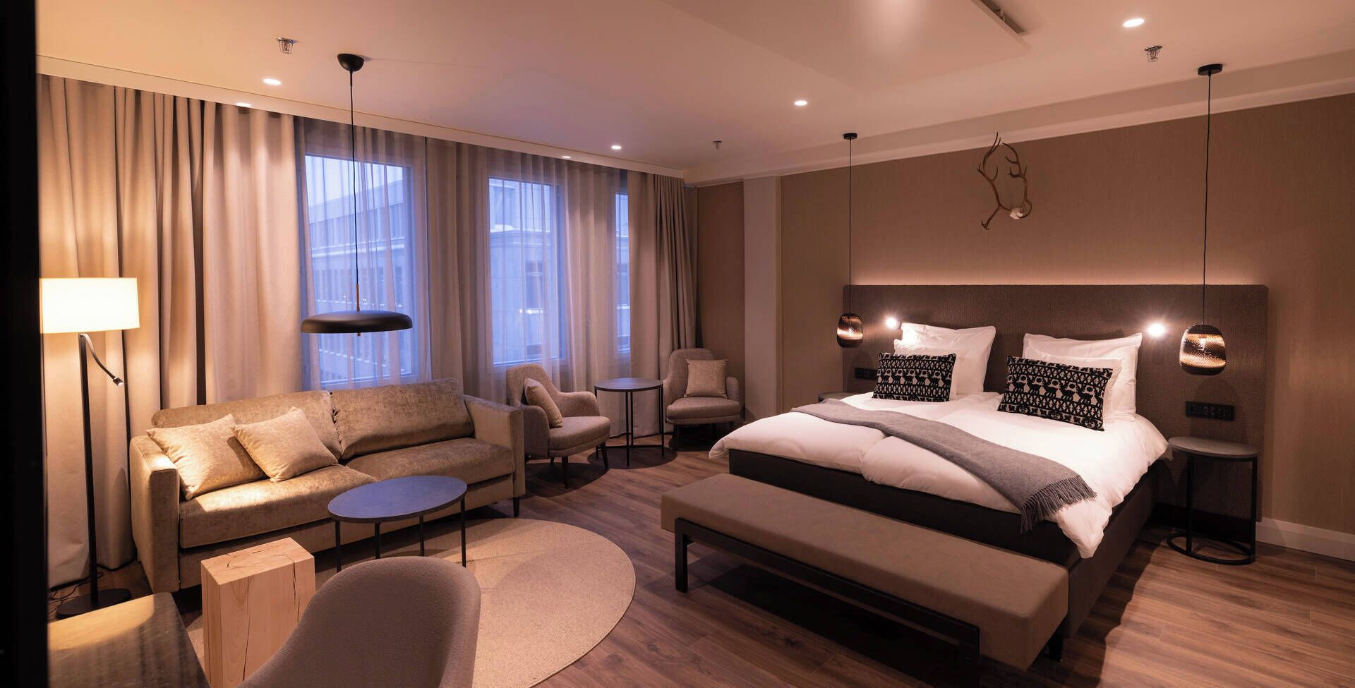 Lapland Junior Suite | Premium bedding, memory foam beds, in-room safe, desk