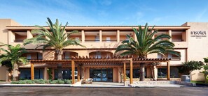 Voorkant van accommodatie